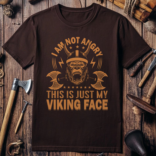 Angry Viking Face T-Shirt